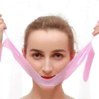 Mascarilla de silicona con forma de línea en V, elástica, vende adelgazante, mejilla, púa, cuello, cinturón facial delgado - details 1