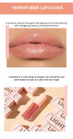 Brillo de Labios Hidratante Candy, Brillo de Labios Nude Nacarado Espejo, Set de 6 piezas, Aceite, néctar Labial - details 2
