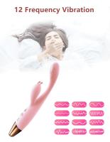 Vibrador de punto G de 10 velocidades para mujer, estimulador de clítoris y pezón, 8 segundos rápidos para orgasmo, vibraciones en forma de dedo, Juguetes sexuales para adultos - details 3