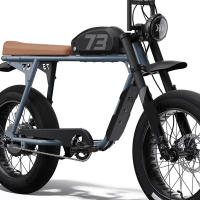 2024 nuevos accesorios de motocicleta cubierta de guardabarros medio Protector contra salpicaduras para Super73 Super 73 S1 S2 RX todoterreno - details 1