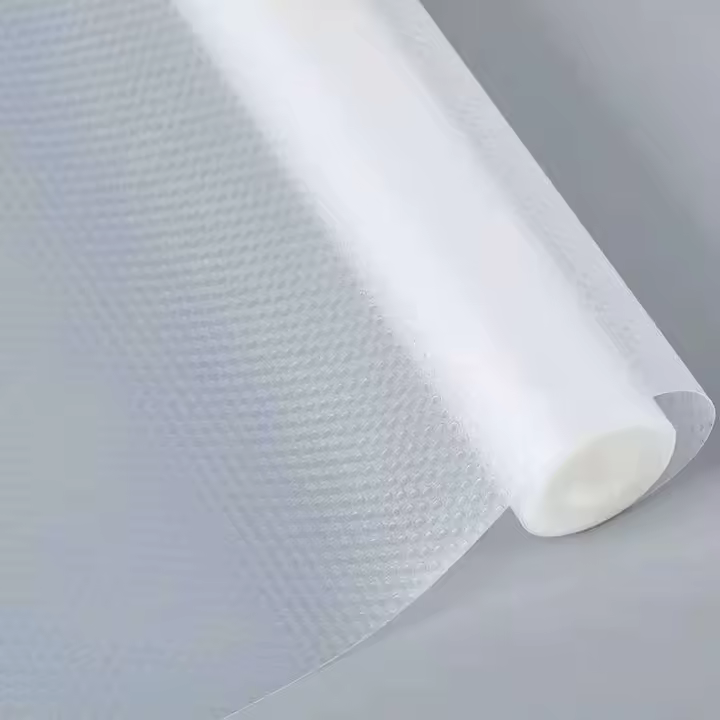 1 estante enrollable para armario de cocina, antideslizante, fácil de limpiar, forro para armario, almohadilla impermeable - 1