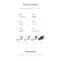 Zapatillas de correr transpirables con cordones para mujer, zapatillas deportivas con cojín de aire y malla ligera, zapatillas de entrenamiento para deportes al aire libre - details 2