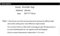 Bolso de mensajero informal para Mujer, bandolera de nailon de gran capacidad, diseño de moda, bandolera, Hobo - details 0