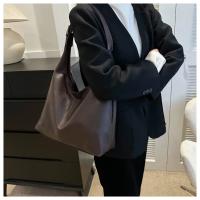 Bolso de mano de cuero de moda para mujer, tendencia 2025, bolso de hombro Simple grande de alta capacidad, bolsos de mano para mujer, bolsos de mensajero - details 27