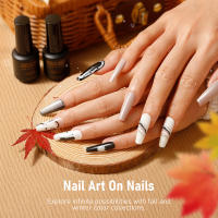 ROSALIND juego de esmaltes de uñas de Gel para Halloween y Navidad, lámpara UV/LED, varios colores, otoño e invierno, para tu fiesta de uñas loca - details 22