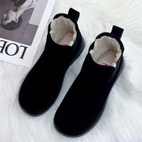 Botas cortas cómodas y versátiles de fondo plano botas de nieve antideslizantes - details 13
