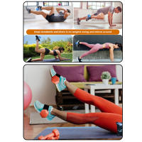 Correas de tobillo para pesas de pie, accesorio de mancuerna de entrenamiento de Tibialis ajustable estable para entrenamiento de fuerza de piernas - details 1