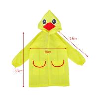 Chubasquero para niños, estilo Animal de dibujos animados, impermeable para exteriores, impermeable para niños y niñas, impermeable para bebés, Chubasquero para niños - details 2