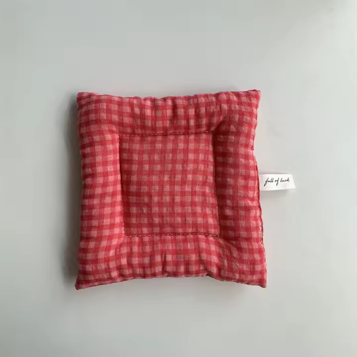 Posavasos de algodón para fotos, mantel de mesa multicolor de calidad, taza de café para Mantel Individual, decoración de mesa cuadrada, manteles individuales de algodón para el hogar - 1