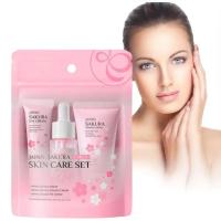 Sakura-Conjuntos y kits para el cuidado de la piel con suero limpiador, crema para ojos, crema con esencia, productos de belleza para mujeres, juegos de regalo, Kit de viaje de rutina - details 17
