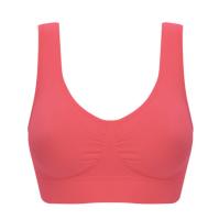 Sujetador de Yoga calado para mujer, chaleco deportivo para correr, Tops cortos acolchados, ropa interior sin aros, sujetadores superiores para gimnasio - details 10
