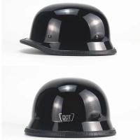 Casco de Motocicleta Vintage Casco Abierto de Cara, Casco Medio de Seguridad Facial Alemán, Casco Retro para Scooter - details 3