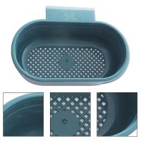 Colador multifunción para fregadero de cocina, escurridor de frutas y verduras, estante de almacenamiento de esponja, cesta de drenaje, utensilios para el hogar antibloqueo - details 1