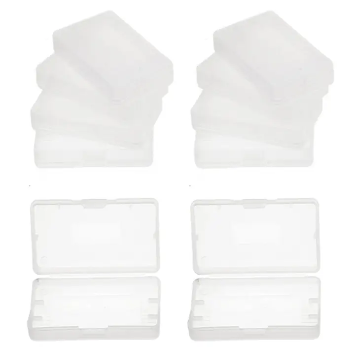Carcasa antipolvo para almacenamiento de tarjetas de juego, caja con cubierta antipolvo, funda para Game Boy Advance, funda para tarjetas GBA, funda para tarjetas de juego, funda para cartuchos de juego - 1