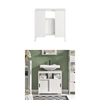 Carro Utilitario con 2 Estantes y 2 Bandejas Mueble Auxiliar de Ruedas para Baño, Cocina - details 21