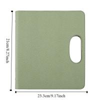 Cuaderno multifunción de cuero PU A5 para hacer lista Retro, libro de actas de reuniones, papelería, suministros escolares, libro de notas para estudiantes - details 0
