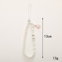 Cordón de teléfono con cuentas hecho a mano, correa de muñeca con cuentas, cadena de teléfono con perlas, eslinga antipérdida colorida, accesorios para teléfono móvil - details 6