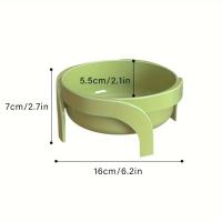 Cuenco alto para mascotas, comedero universal para gatos y perros, protector para el cuello, antigolpes - details 8