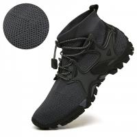 Calcetines Personalizados de Malla Tejida con Mosca Zapatos Deportivos para Hombres de Tamaño Grande Color Sólido Para Actividades al Aire Libre y Montañismo - details 0