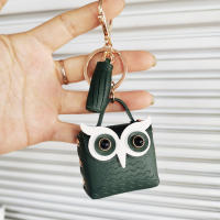 LLavero de Mini Bolso multiusos con forma de búho, bolsa de auriculares ligera portátil para mujeres y niñas - details 1