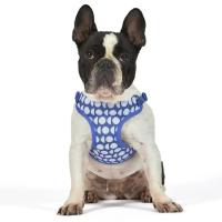 Correa de Perro Suave y Transpirable con Estampado de Dodo Azul Cubierta Ancha con Hebilla de Libertad de Pinzamiento - details 14