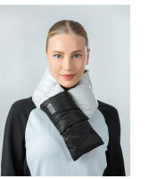 Bufanda de Cuello de Pluma de Ganso Blanco AONIJIE M36 Unisex Ligera para Invierno Al aire libre 800FP Para Ciclismo Camping Esquí Snowboard Senderismo - details 11