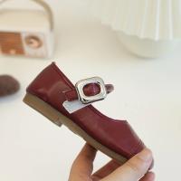 2024 Autumn New Children Leather Shoes for Girls Fashion Elegant Comfortable French Style Mary Jane Casual Versatile Chic Shoes - details 17