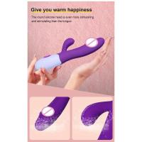 Vibrador de punto G Leten, doble vibración, silicona, USB, juguetes eróticos, tienda de masturbación, consolador 2 en 1, juguetes sexuales para mayores de 18 años. - details 3