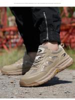 Zapatillas de seguridad para hombre, zapatos de trabajo ligeros, transpirables, antipinchazos, antideslizantes, indestructibles, Verano - details 16