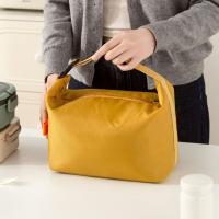 Bolsa aislante plegable Simple para trabajadores de oficina, bolsa de almuerzo de gran capacidad, impermeable, bolso de almuerzo para estudiantes, hombres y mujeres - details 7