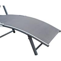 Sillón de Jardín Plegable con Resalto Ajustable 7 Niveles Carga de 165kg - details 17