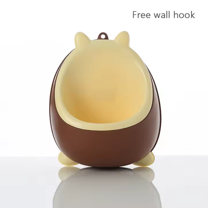 Urinario de pie para niños, lavabo de inodoro para niños, forma única, adecuado para bebés de 1 a 7 años - 1