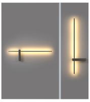 Lámpara LED de pared impermeable para exteriores, iluminación larga moderna para balcón, pasillo, puerta de villa, jardín - details 5