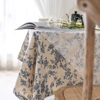 Mesa central de lino floral INS y algodón vintage, funda para restaurante, mantel, tapete para picnic, fondo de fotografía, habitación - details 2