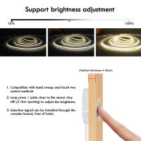 GAHADA Tira de LED Moderna 5V COB Sensor de Movimiento de Mano de Madera de 25MM - details 2