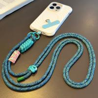 Correas ajustables para teléfono móvil, cuerda para el cuello de doble propósito, cordón cruzado, estilo Retro, antipérdida, cuerda colgante para teléfono, mujeres y niñas - details 2