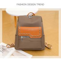 Mochila retro de cuero suave para mujer, nuevo estilo, moderna mochila de moda para damas, mochila escolar de gran capacidad - details 4