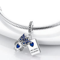 Pulsera de encanto S925 Plata esterlina 100% real con diseño de animales para mujeres joyería fina de cumpleaños regalo con piedra principal de zirconia y otros materiales naturales - details 9