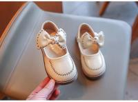 Zapatos pequeños de cuero para niña, zapatillas planas con lazo, de princesa, cómodas, para caminar, para primavera, 2024 - details 8