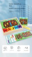 Juego Montessori de clasificación de colores para niños, juego de gusanos de captura, juguetes educativos tempranos para el - details 0