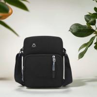 Bolso de hombro para hombre de poliéster DL-30 |   Ligero, blanqueado, impermeable |   Diseño compacto con compartimentos Conector para auriculares | - details 4