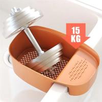 Colador de fregadero de cocina, filtro de fregadero, tapón de fregadero para alimentos y verduras, filtro de drenaje, colador, cesta antibloqueo, utensilios para el hogar - details 1