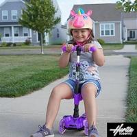 Patinete, Scooter para niños, 2 años en adelante, Asiento abatible, Altura Ajustable, Monopatin 2 en 1, Luces Intermitentes - details 9