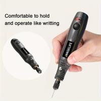 Mini amoladora, kit de herramientas rotativas con estuche, incluye accesorios para herramientas rotativas, cuenta con 3 ajustes de velocidad para proyectos de manualidades y bricolaje. - details 0