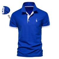 polos hombre manga corta ropa hombre día del padre Polos de algodón para hombre Polos de manga corta con bordado de jirafa para hombre Polos de diseño de marca de alta calidad Ropa para hombre - details 20