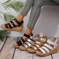 Sandalias de tacón de cuña de verano para mujer - details 4