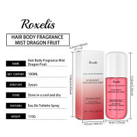 Dragon Fruit Body Hair Flower Fragancia Fresco Natural Suave Hombres Y Mujeres Eau De Toilette Spray - details 0
