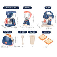 Children's Home Appliances Kitchen Kits Simulation Electric Bread Maker Oven Microwave Cooker Pretend Play Toys for Girls Gifts - details 3