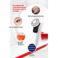 Presenta el instrumento de masaje facial ems micro-corriente reafirmante lifting fotónico rejuvenecimiento de la piel instrumento de belleza uso doméstico - details 8