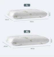 Almohada de Espuma de Memoria de Bambú Cuidado de Cuello Cervical para Hotel, B&B, Hogar - details 9